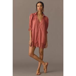 Anthropologie Pink Mini Dress